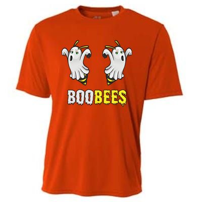 Cute Funny Ghost Halloween Boo Bees Gift Boobees Cute Gift Cooling Performance Crew T-Shirt