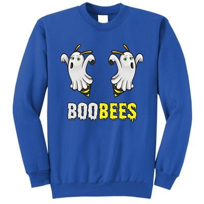 Cute Funny Ghost Halloween Boo Bees Gift Boobees Cute Gift Sweatshirt