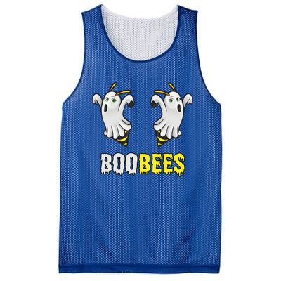 Cute Funny Ghost Halloween Boo Bees Gift Boobees Cute Gift Mesh Reversible Basketball Jersey Tank