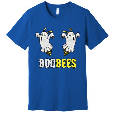 Cute Funny Ghost Halloween Boo Bees Gift Boobees Cute Gift Premium T-Shirt