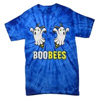 Cute Funny Ghost Halloween Boo Bees Gift Boobees Cute Gift Tie-Dye T-Shirt