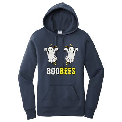 Cute Funny Ghost Halloween Boo Bees Gift Boobees Cute Gift Women's Pullover Hoodie