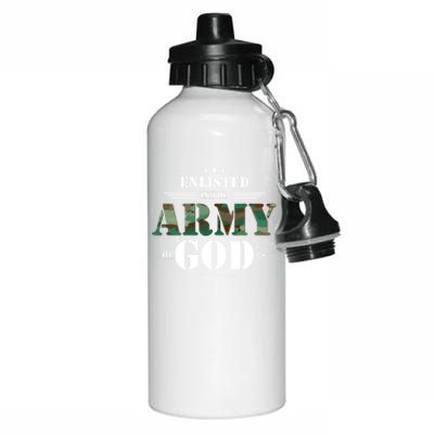 Christian Funny Gift Religious Bible Verse Scriptures GodS Army Gift Aluminum Water Bottle