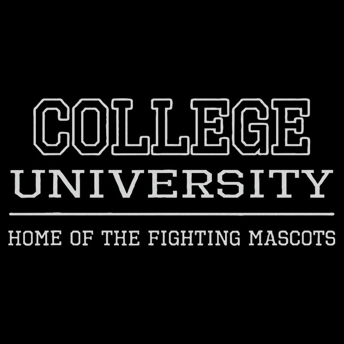 College Fun Generic Education Doggie Tank