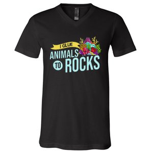 Coral Frag Gift Reef Aquarium Fish Tank Aquarist V-Neck T-Shirt