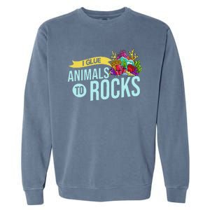 Coral Frag Gift Reef Aquarium Fish Tank Aquarist Garment-Dyed Sweatshirt