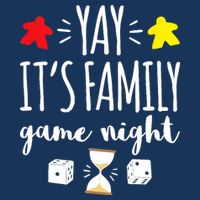 Celebrate Family Game Night Board Games Card Games 7 Panel Mesh Trucker Snapback Hat