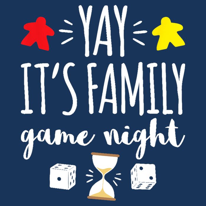 Celebrate Family Game Night Board Games Card Games 7 Panel Mesh Trucker Snapback Hat