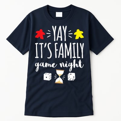 Celebrate Family Game Night Board Games Card Games Tall T-Shirt
