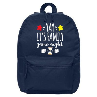 Celebrate Family Game Night Board Games Card Games 16 in Basic Backpack