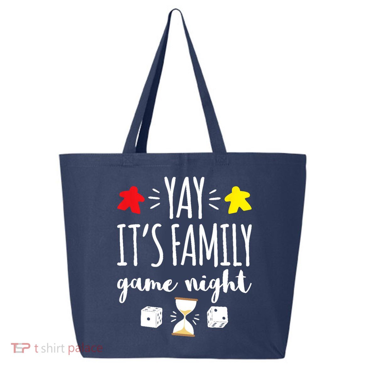 Celebrate Family Game Night Board Games Card Games 25L Jumbo Tote