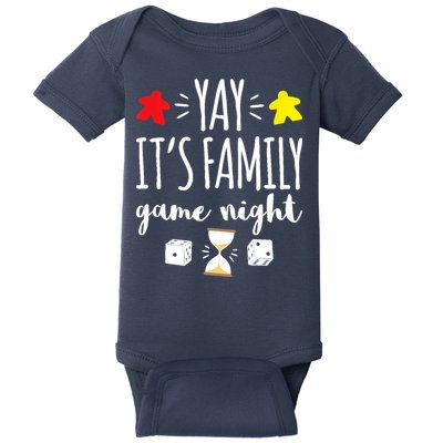 Celebrate Family Game Night Board Games Card Games Baby Bodysuit