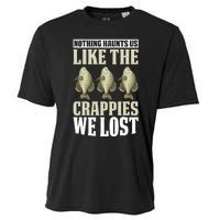 Crappie Fishing Gear Fishing Lure Fishing Net Crappe Fisher Cooling Performance Crew T-Shirt