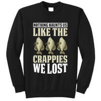 Crappie Fishing Gear Fishing Lure Fishing Net Crappe Fisher Sweatshirt
