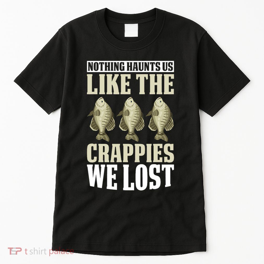 Crappie Fishing Gear Fishing Lure Fishing Net Crappe Fisher Tall T-Shirt