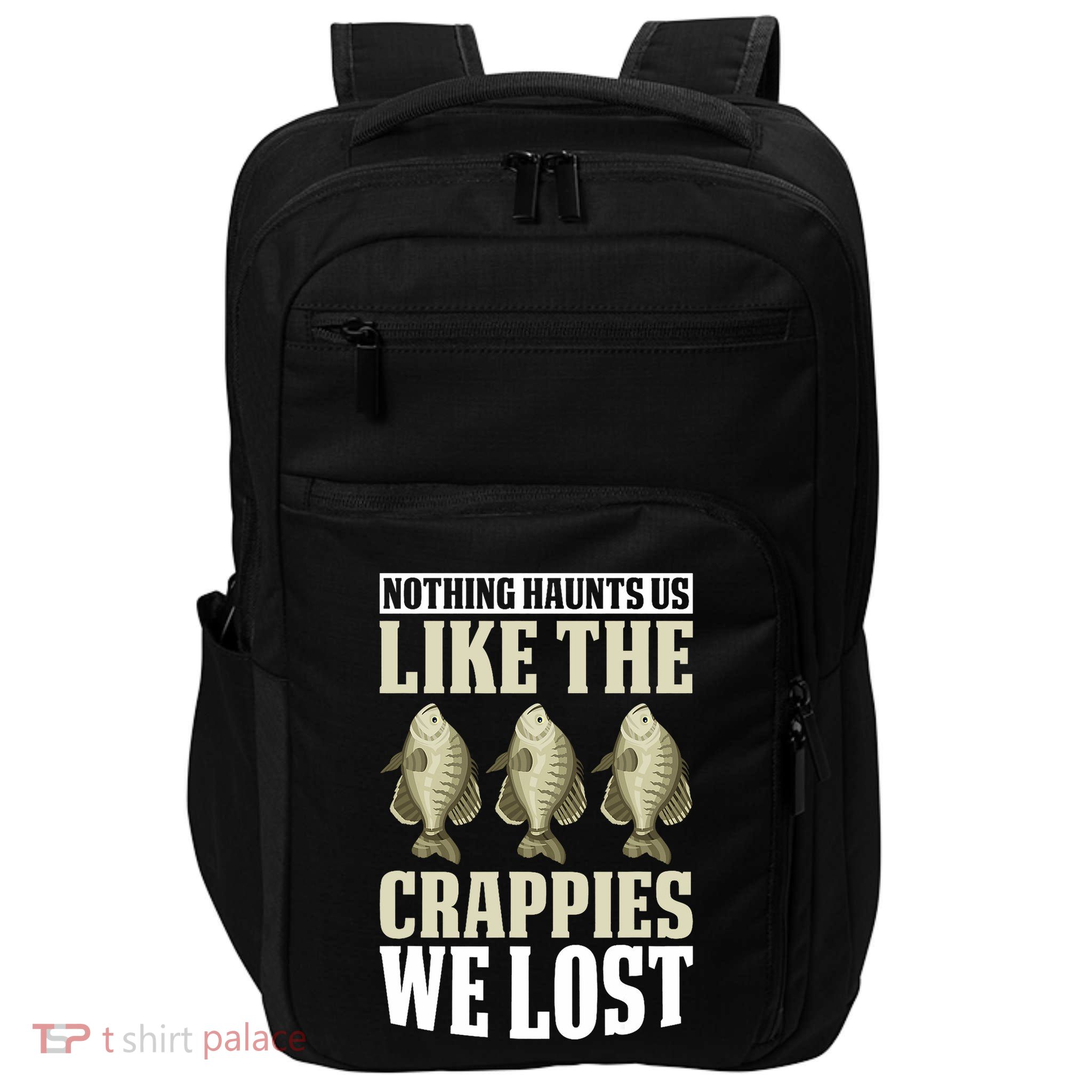 Crappie Fishing Gear Fishing Lure Fishing Net Crappe Fisher Impact Tech Backpack
