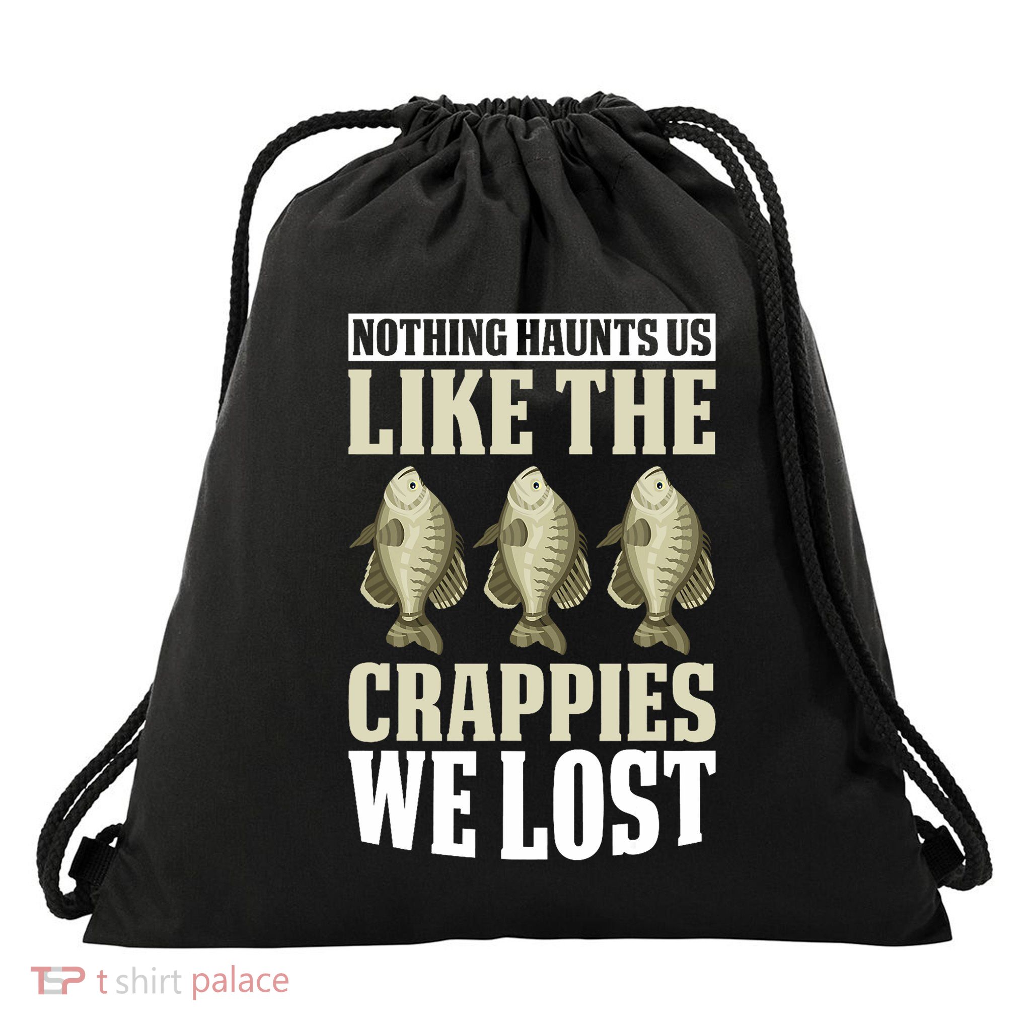 Crappie Fishing Gear Fishing Lure Fishing Net Crappe Fisher Drawstring Bag