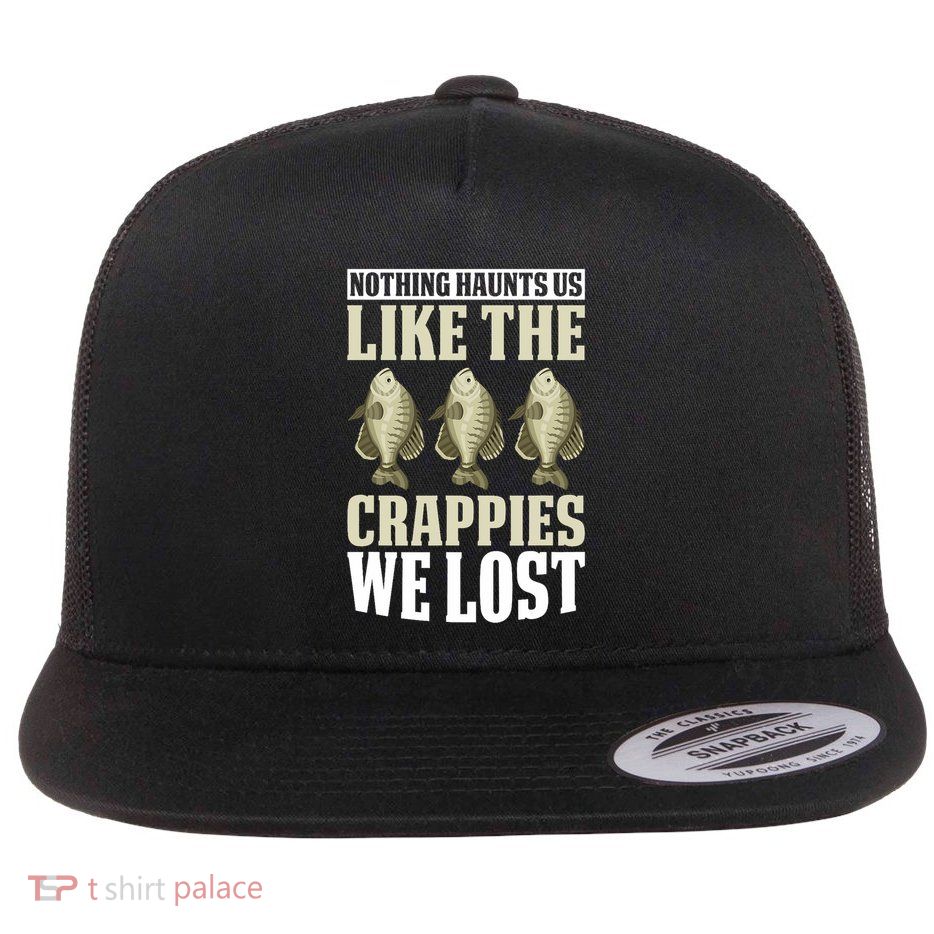 Crappie Fishing Gear Fishing Lure Fishing Net Crappe Fisher Flatbill Hat