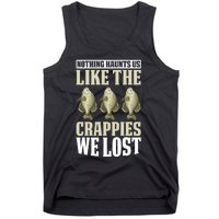 Crappie Fishing Gear Fishing Lure Fishing Net Crappe Fisher Tank Top