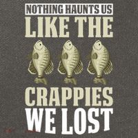 Crappie Fishing Gear Fishing Lure Fishing Net Crappe Fisher Cotton Canvas Backpack