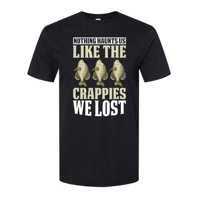 Crappie Fishing Gear Fishing Lure Fishing Net Crappe Fisher Softstyle CVC T-Shirt