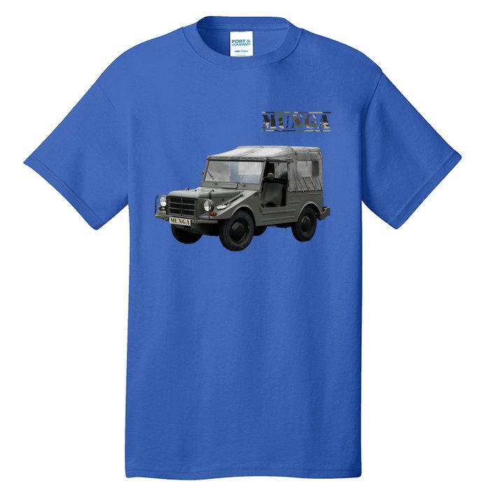 Classic Fourcute Giftwheel Drive Car Munga Bundeswehr Army Oldtimer Gift Tall T-Shirt