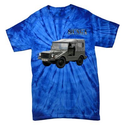 Classic Fourcute Giftwheel Drive Car Munga Bundeswehr Army Oldtimer Gift Tie-Dye T-Shirt