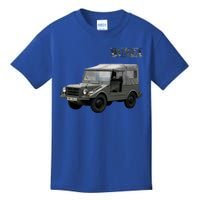 Classic Fourcute Giftwheel Drive Car Munga Bundeswehr Army Oldtimer Gift Kids T-Shirt