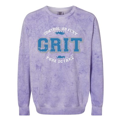 Controlled Fury Grit Pure Octane Colorblast Crewneck Sweatshirt