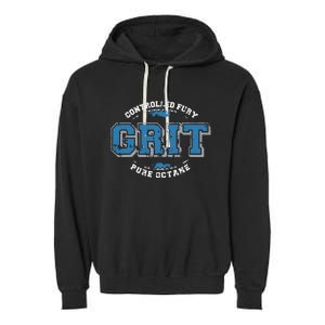 Controlled Fury Grit Pure Octane Garment-Dyed Fleece Hoodie