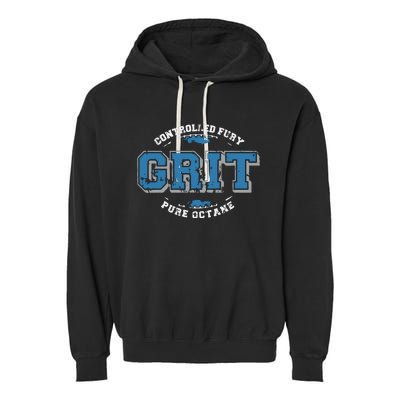 Controlled Fury Grit Pure Octane Garment-Dyed Fleece Hoodie