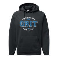 Controlled Fury Grit Pure Octane Performance Fleece Hoodie