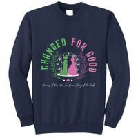Changed For Good Witch P.I.N.K And Green S.H.I.Z U.N.I.V.E.R.S.I.T.Y Sweatshirt