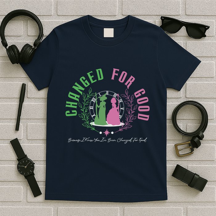 Changed For Good Witch P.I.N.K And Green S.H.I.Z U.N.I.V.E.R.S.I.T.Y T-Shirt