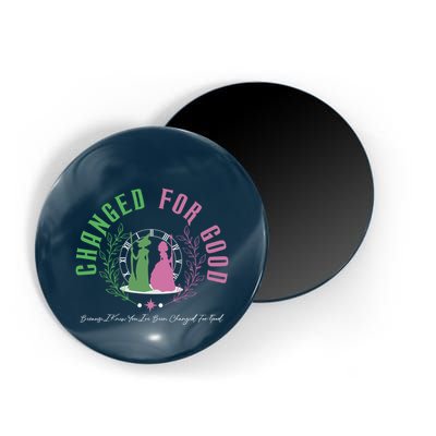 Changed For Good Witch P.I.N.K And Green S.H.I.Z U.N.I.V.E.R.S.I.T.Y Magnet