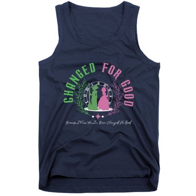 Changed For Good Witch P.I.N.K And Green S.H.I.Z U.N.I.V.E.R.S.I.T.Y Tank Top