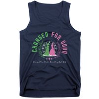 Changed For Good Witch P.I.N.K And Green S.H.I.Z U.N.I.V.E.R.S.I.T.Y Tank Top