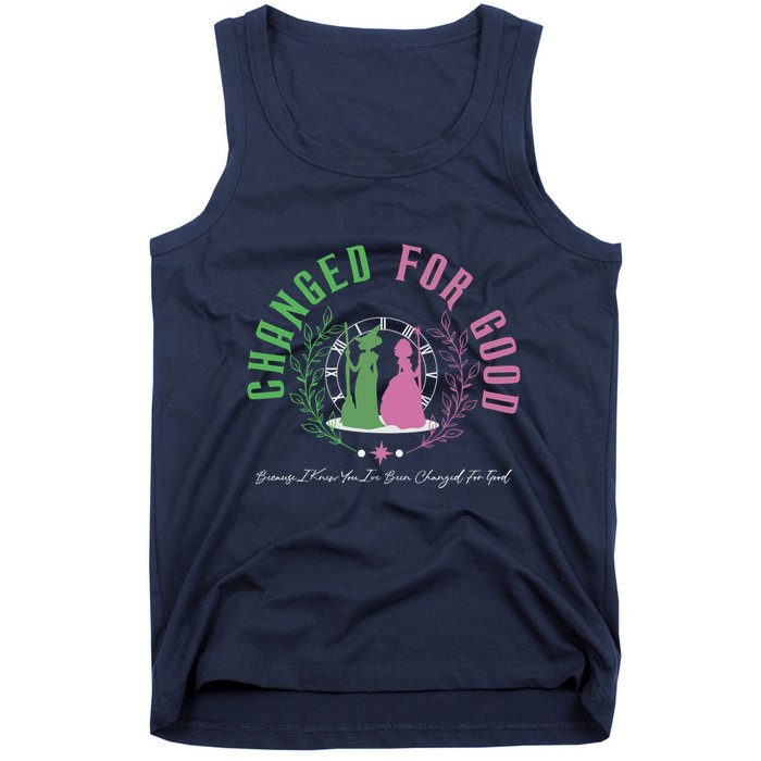 Changed For Good Witch P.I.N.K And Green S.H.I.Z U.N.I.V.E.R.S.I.T.Y Tank Top
