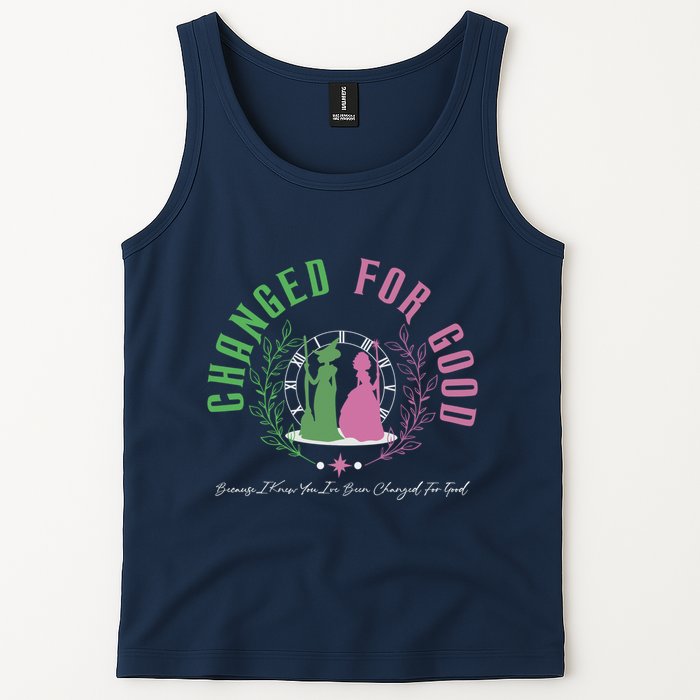 Changed For Good Witch P.I.N.K And Green S.H.I.Z U.N.I.V.E.R.S.I.T.Y Tank Top