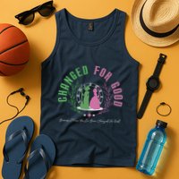 Changed For Good Witch P.I.N.K And Green S.H.I.Z U.N.I.V.E.R.S.I.T.Y Tank Top