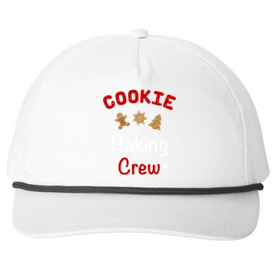 Christmas Funny Great Gift Cookie Baking Crew Cool Gift Cute Gift Snapback Five-Panel Rope Hat