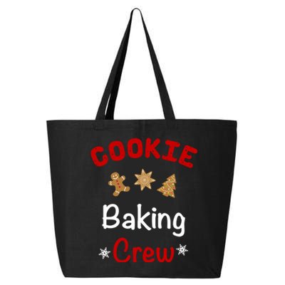 Christmas Funny Great Gift Cookie Baking Crew Cool Gift Cute Gift 25L Jumbo Tote