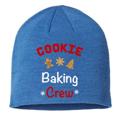 Christmas Funny Great Gift Cookie Baking Crew Cool Gift Cute Gift Sustainable Beanie