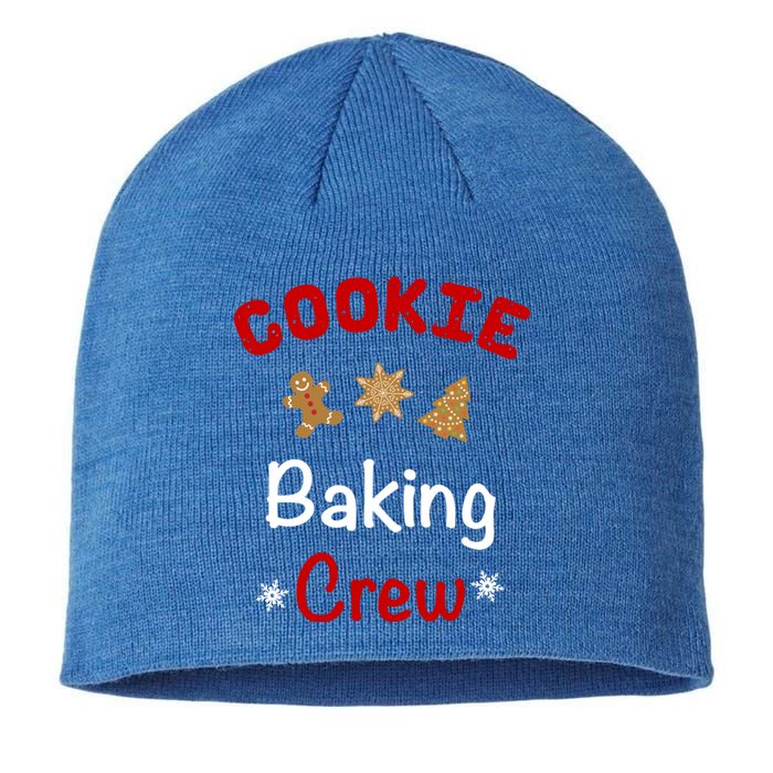 Christmas Funny Great Gift Cookie Baking Crew Cool Gift Cute Gift Sustainable Beanie