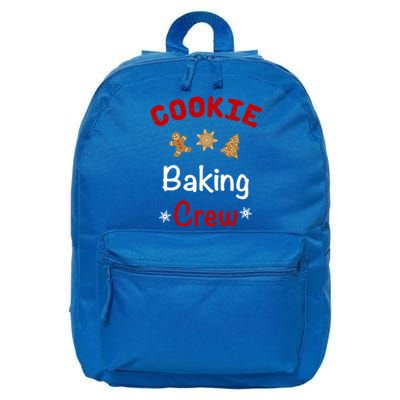 Christmas Funny Great Gift Cookie Baking Crew Cool Gift Cute Gift 16 in Basic Backpack