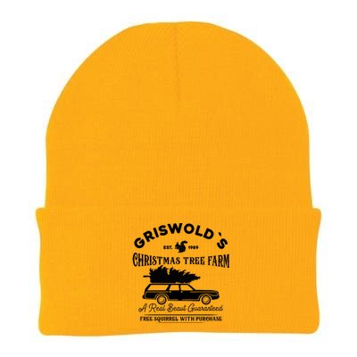 Cool Funny Griswold Christmas Tree Farm Knit Cap Winter Beanie