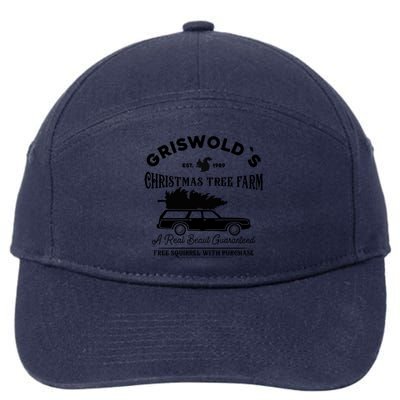 Cool Funny Griswold Christmas Tree Farm 7-Panel Snapback Hat