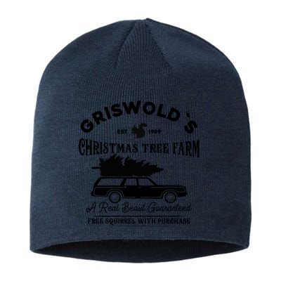 Cool Funny Griswold Christmas Tree Farm Sustainable Beanie