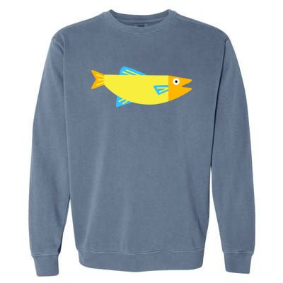 Colored Fish Gift Garment-Dyed Sweatshirt