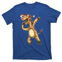 Christmas Funny Gift Animal Dabbing Giraffe Funny Gift T-Shirt